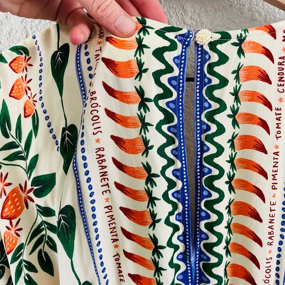 FARM Rio V-Neck Kaftan Maxi Cut-Out Dress - Picture 9 of 16